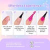 image:imageBeetles Neon Gel Nail Polish Set  75ML 20 Color Summer Gel Polish Kit with Base Coat Glossy amp Matte Top Coat Pearl Pink Blue Red Yellow Orange Gel Soak Off UV Led Nails Summer Gift for WomenDreamland Unicorn