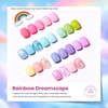 image:imageBeetles Neon Gel Nail Polish Set  75ML 20 Color Summer Gel Polish Kit with Base Coat Glossy amp Matte Top Coat Pearl Pink Blue Red Yellow Orange Gel Soak Off UV Led Nails Summer Gift for WomenRainbow Dreamscape