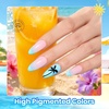 image:imageBeetles Neon Gel Nail Polish Set  75ML 20 Color Summer Gel Polish Kit with Base Coat Glossy amp Matte Top Coat Pearl Pink Blue Red Yellow Orange Gel Soak Off UV Led Nails Summer Gift for WomenTropical Bloom