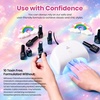 image:imageBeetles Neon Gel Nail Polish Set  75ML 20 Color Summer Gel Polish Kit with Base Coat Glossy amp Matte Top Coat Pearl Pink Blue Red Yellow Orange Gel Soak Off UV Led Nails Summer Gift for WomenRainbow Dreamscape