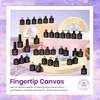 image:imageBeetles Neon Gel Nail Polish Set  75ML 20 Color Summer Gel Polish Kit with Base Coat Glossy amp Matte Top Coat Pearl Pink Blue Red Yellow Orange Gel Soak Off UV Led Nails Summer Gift for WomenFingertips Canvas Collection