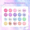 image:imageBeetles Neon Gel Nail Polish Set  75ML 20 Color Summer Gel Polish Kit with Base Coat Glossy amp Matte Top Coat Pearl Pink Blue Red Yellow Orange Gel Soak Off UV Led Nails Summer Gift for WomenDreamland Unicorn