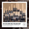 image:imageBeetles Neon Gel Nail Polish Set  75ML 20 Color Summer Gel Polish Kit with Base Coat Glossy amp Matte Top Coat Pearl Pink Blue Red Yellow Orange Gel Soak Off UV Led Nails Summer Gift for Women00 Catwalk Tonal Hues
