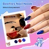 image:imageBeetles Neon Gel Nail Polish Set  75ML 20 Color Summer Gel Polish Kit with Base Coat Glossy amp Matte Top Coat Pearl Pink Blue Red Yellow Orange Gel Soak Off UV Led Nails Summer Gift for Women0100 Colors Beetles Nail Nook