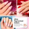 image:imageBeetles Neon Gel Nail Polish Set  75ML 20 Color Summer Gel Polish Kit with Base Coat Glossy amp Matte Top Coat Pearl Pink Blue Red Yellow Orange Gel Soak Off UV Led Nails Summer Gift for Women0Vibrant Subtle
