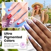 image:imageBeetles Neon Gel Nail Polish Set  75ML 20 Color Summer Gel Polish Kit with Base Coat Glossy amp Matte Top Coat Pearl Pink Blue Red Yellow Orange Gel Soak Off UV Led Nails Summer Gift for WomenWoodland Fairy