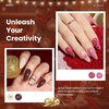 image:imageBeetles Neon Gel Nail Polish Set  75ML 20 Color Summer Gel Polish Kit with Base Coat Glossy amp Matte Top Coat Pearl Pink Blue Red Yellow Orange Gel Soak Off UV Led Nails Summer Gift for Women00 20 Colors Glowing Attraction