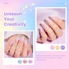 image:imageBeetles Neon Gel Nail Polish Set  75ML 20 Color Summer Gel Polish Kit with Base Coat Glossy amp Matte Top Coat Pearl Pink Blue Red Yellow Orange Gel Soak Off UV Led Nails Summer Gift for WomenDreamland Unicorn