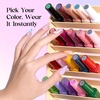 image:imageBeetles Neon Gel Nail Polish Set  75ML 20 Color Summer Gel Polish Kit with Base Coat Glossy amp Matte Top Coat Pearl Pink Blue Red Yellow Orange Gel Soak Off UV Led Nails Summer Gift for WomenColor Notes Collection