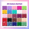 image:imageBeetles Neon Gel Nail Polish Set  75ML 20 Color Summer Gel Polish Kit with Base Coat Glossy amp Matte Top Coat Pearl Pink Blue Red Yellow Orange Gel Soak Off UV Led Nails Summer Gift for WomenColor Notes Collection