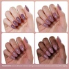 image:imageBeetles Purple Gel Nail Polish  Nude Mauve 15ml Nude Rose Mauve Pink Purple Color Gel Polish Glossy Solid Color Soak Off UV LED Nail Art Elegant Polish for Daily Wear Salon DIY Manicure
