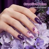 image:imageBeetles Purple Gel Polish  Royal Plum 1pc 15ml Deep Purple Color Soak Off UV LED Gel Polish Glossy Solid Nail Art Elegant Dark Nails for All Season Party Salon DIY Manicure