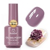image:imageBeetles Purple Gel Nail Polish  Nude Mauve 15ml Nude Rose Mauve Pink Purple Color Gel Polish Glossy Solid Color Soak Off UV LED Nail Art Elegant Polish for Daily Wear Salon DIY Manicure