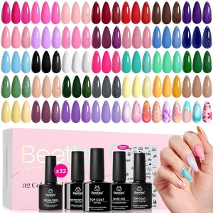 image:imageBeetles Neon Gel Nail Polish Set  75ML 20 Color Summer Gel Polish Kit with Base Coat Glossy amp Matte Top Coat Pearl Pink Blue Red Yellow Orange Gel Soak Off UV Led Nails Summer Gift for WomenFingertips Canvas Collection