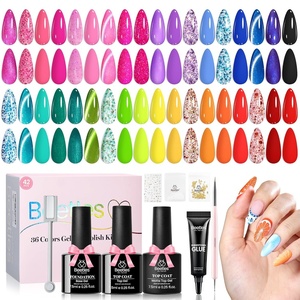 image:imageBeetles Neon Gel Nail Polish Set  75ML 20 Color Summer Gel Polish Kit with Base Coat Glossy amp Matte Top Coat Pearl Pink Blue Red Yellow Orange Gel Soak Off UV Led Nails Summer Gift for WomenIsland Holiday