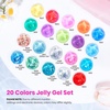 image:imageBeetles 100 Colors Gel Nail Polish Set 119 PCS Kit All Season Cat Eye Pink Blue Jelly with 20 Colors Neon Glitter Soak Off UV LED Gel Polish