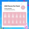 image:imageBeetles 119 PCS 100 Colors Gel Nail Polish Setand Gel Nail Tips 12 Sizes 288Pcs Medium Coffin Etch X Nail Tips