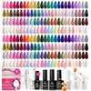 image:imageBeetles 31pcs Nail Art Brushes Nail Art Pens Dotting Tool amp Fall Nail Fest Gel Nail Polish Set  Nail Nook 119 PCS 100 Colors Gel