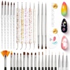 image:imageBeetles 31pcs Nail Art Brushes Nail Art Pens Dotting Tool amp Fall Nail Fest Gel Nail Polish Set  Nail Nook 119 PCS 100 Colors Gel
