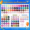 image:imageBeetles 31pcs Nail Art Brushes Nail Art Pens Dotting Tool amp Fall Nail Fest Gel Nail Polish Set  Nail Nook 119 PCS 100 Colors Gel