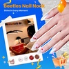 image:imageBeetles 31pcs Nail Art Brushes Nail Art Pens Dotting Tool amp Fall Nail Fest Gel Nail Polish Set  Nail Nook 119 PCS 100 Colors Gel
