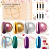 image:imageBeetles Gel Liner Nail Art Polish Set with Chrome Nail Powder Mirror Effect Manicure Nails Art Decoration