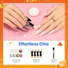 image:imageBeetles Gel Liner Nail Art Polish Set with Chrome Nail Powder Mirror Effect Manicure Nails Art Decoration