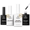 image:imageBeetles Gel Nail Glue Kit 15ml Nail Glue Builder amp Extra Glossy Top Coat 3 Pcs Soak Off UV Kit amp 4 Pcs 15ml Gel Top Base Coat Set