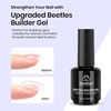 image:imageBeetles Gel Nail Glue Kit 15ml Nail Glue Builder amp Extra Glossy Top Coat 3 Pcs Soak Off UV Kit amp 4 Pcs 15ml Gel Top Base Coat Set