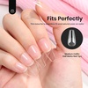 image:imageBeetles Gooseneck Flash Cure Nail Lamp 36 mWcm Cordless UV Nail Lamp Rechargeable 2000mAh Meowgic MilkKitty UV Light for Gel Nails Press on Nails Tips Glue Dryer Smart Sensor DIY Mini Curing Lamps22Coffin Medium 288pcs Etch X Nail Tips