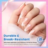 image:imageBeetles Gooseneck Flash Cure Nail Lamp 36 mWcm Cordless UV Nail Lamp Rechargeable 2000mAh Meowgic MilkKitty UV Light for Gel Nails Press on Nails Tips Glue Dryer Smart Sensor DIY Mini Curing Lamps12Almond Short 288pcs Etch X Nail Tips