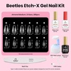 image:imageBeetles Gooseneck Flash Cure Nail Lamp 36 mWcm Cordless UV Nail Lamp Rechargeable 2000mAh Meowgic MilkKitty UV Light for Gel Nails Press on Nails Tips Glue Dryer Smart Sensor DIY Mini Curing Lamps92 Almond Medium 288pcs HemaFree Nail Kit
