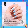 image:imageBeetles Gooseneck Flash Cure Nail Lamp 36 mWcm Cordless UV Nail Lamp Rechargeable 2000mAh Meowgic MilkKitty UV Light for Gel Nails Press on Nails Tips Glue Dryer Smart Sensor DIY Mini Curing Lamps33Square Short 288pcs Etch X Nail Tips