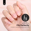 image:imageBeetles Gooseneck Flash Cure Nail Lamp 36 mWcm Cordless UV Nail Lamp Rechargeable 2000mAh Meowgic MilkKitty UV Light for Gel Nails Press on Nails Tips Glue Dryer Smart Sensor DIY Mini Curing Lamps5Oval Short 288pcs Etch X Nail Tips
