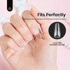 image:imageBeetles Gooseneck Flash Cure Nail Lamp 36 mWcm Cordless UV Nail Lamp Rechargeable 2000mAh Meowgic MilkKitty UV Light for Gel Nails Press on Nails Tips Glue Dryer Smart Sensor DIY Mini Curing Lamps23Coffin Long 288pcs Etch X Nail Tips