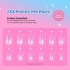 image:imageBeetles Gooseneck Flash Cure Nail Lamp 36 mWcm Cordless UV Nail Lamp Rechargeable 2000mAh Meowgic MilkKitty UV Light for Gel Nails Press on Nails Tips Glue Dryer Smart Sensor DIY Mini Curing Lamps12Almond Short 288pcs Etch X Nail Tips