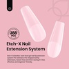 image:imageBeetles Gooseneck Flash Cure Nail Lamp 36 mWcm Cordless UV Nail Lamp Rechargeable 2000mAh Meowgic MilkKitty UV Light for Gel Nails Press on Nails Tips Glue Dryer Smart Sensor DIY Mini Curing Lamps332Square Long 288pcs Etch X Nail Tips