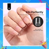 image:imageBeetles Gooseneck Flash Cure Nail Lamp 36 mWcm Cordless UV Nail Lamp Rechargeable 2000mAh Meowgic MilkKitty UV Light for Gel Nails Press on Nails Tips Glue Dryer Smart Sensor DIY Mini Curing Lamps33Square Short 288pcs Etch X Nail Tips
