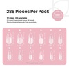 image:imageBeetles Gooseneck Flash Cure Nail Lamp 36 mWcm Cordless UV Nail Lamp Rechargeable 2000mAh Meowgic MilkKitty UV Light for Gel Nails Press on Nails Tips Glue Dryer Smart Sensor DIY Mini Curing Lamps13Almond Medium 288pcs Etch X Nail Tips