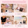 image:imageBeetles Gooseneck Flash Cure Nail Lamp 36 mWcm Cordless UV Nail Lamp Rechargeable 2000mAh Meowgic MilkKitty UV Light for Gel Nails Press on Nails Tips Glue Dryer Smart Sensor DIY Mini Curing Lamps101 White Nail Tips Gooseneck UV Nail Lamp
