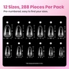 image:imageBeetles Gooseneck Flash Cure Nail Lamp 36 mWcm Cordless UV Nail Lamp Rechargeable 2000mAh Meowgic MilkKitty UV Light for Gel Nails Press on Nails Tips Glue Dryer Smart Sensor DIY Mini Curing Lamps61Almond Short 288pcs Etch X Nail Kit
