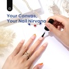 image:imageBeetles Gooseneck Flash Cure Nail Lamp 36 mWcm Cordless UV Nail Lamp Rechargeable 2000mAh Meowgic MilkKitty UV Light for Gel Nails Press on Nails Tips Glue Dryer Smart Sensor DIY Mini Curing Lamps09Almond Short 504pcs Etch X Nail Kit
