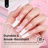 image:imageBeetles Gooseneck Flash Cure Nail Lamp 36 mWcm Cordless UV Nail Lamp Rechargeable 2000mAh Meowgic MilkKitty UV Light for Gel Nails Press on Nails Tips Glue Dryer Smart Sensor DIY Mini Curing Lamps332Square Long 288pcs Etch X Nail Tips