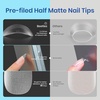image:imageBeetles Gooseneck Flash Cure Nail Lamp 36 mWcm Cordless UV Nail Lamp Rechargeable 2000mAh Meowgic MilkKitty UV Light for Gel Nails Press on Nails Tips Glue Dryer Smart Sensor DIY Mini Curing Lamps09Almond Short 504pcs Etch X Nail Kit