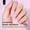 image:imageBeetles Gooseneck Flash Cure Nail Lamp 36 mWcm Cordless UV Nail Lamp Rechargeable 2000mAh Meowgic MilkKitty UV Light for Gel Nails Press on Nails Tips Glue Dryer Smart Sensor DIY Mini Curing Lamps32Square Extra Short 288pcs2 Etch X Nail Tips