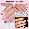 image:imageBeetles Gooseneck Flash Cure Nail Lamp 36 mWcm Cordless UV Nail Lamp Rechargeable 2000mAh Meowgic MilkKitty UV Light for Gel Nails Press on Nails Tips Glue Dryer Smart Sensor DIY Mini Curing Lamps92 Almond Medium 288pcs HemaFree Nail Kit