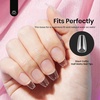 image:imageBeetles Gooseneck Flash Cure Nail Lamp 36 mWcm Cordless UV Nail Lamp Rechargeable 2000mAh Meowgic MilkKitty UV Light for Gel Nails Press on Nails Tips Glue Dryer Smart Sensor DIY Mini Curing Lamps21Coffin Short 288pcs Etch X Nail Tips