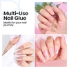 image:imageBeetles Gooseneck Flash Cure Nail Lamp 36 mWcm Cordless UV Nail Lamp Rechargeable 2000mAh Meowgic MilkKitty UV Light for Gel Nails Press on Nails Tips Glue Dryer Smart Sensor DIY Mini Curing Lamps01 2PCS 15ml HEMAFree Nail Glue