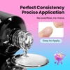 image:imageBeetles Gooseneck Flash Cure Nail Lamp 36 mWcm Cordless UV Nail Lamp Rechargeable 2000mAh Meowgic MilkKitty UV Light for Gel Nails Press on Nails Tips Glue Dryer Smart Sensor DIY Mini Curing Lamps01 2PCS 15ml HEMAFree Nail Glue