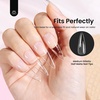 image:imageBeetles Gooseneck Flash Cure Nail Lamp 36 mWcm Cordless UV Nail Lamp Rechargeable 2000mAh Meowgic MilkKitty UV Light for Gel Nails Press on Nails Tips Glue Dryer Smart Sensor DIY Mini Curing Lamps41Stiletto Medium 288pc Etch X Nail Tips